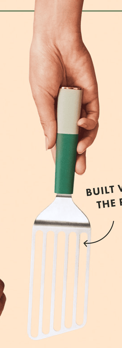 BUILT WITH THE PROS | Fish Spatula | Shiso Green