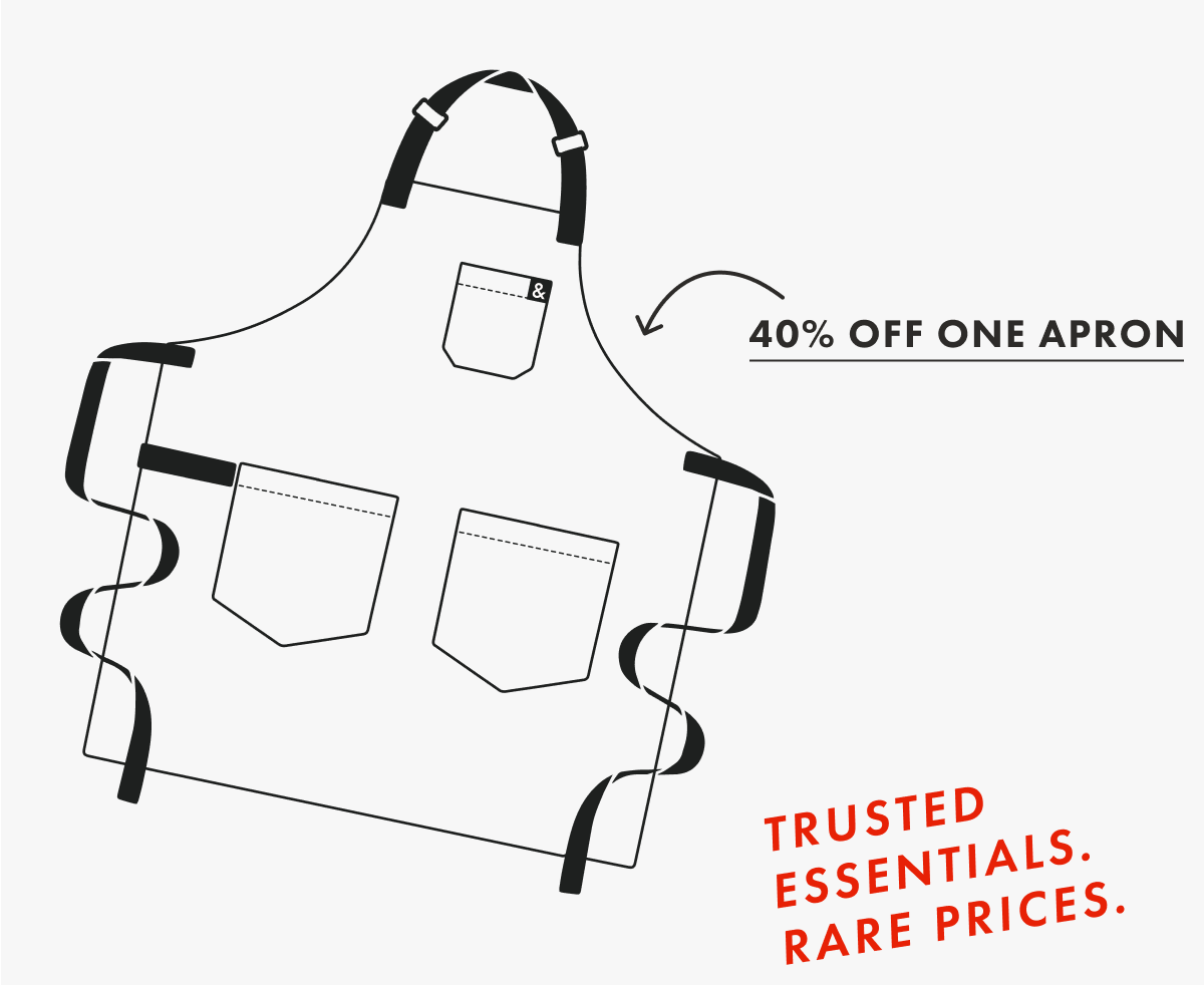 40% OFF ONE APRON