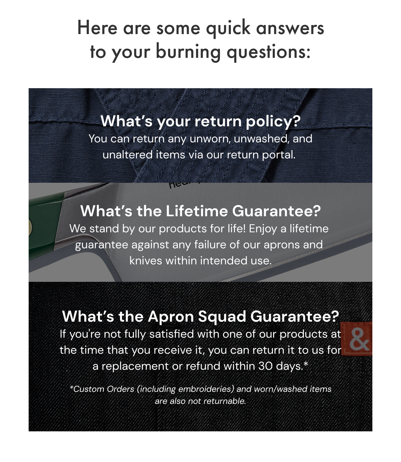 Here are some quick answers to your burning questions: