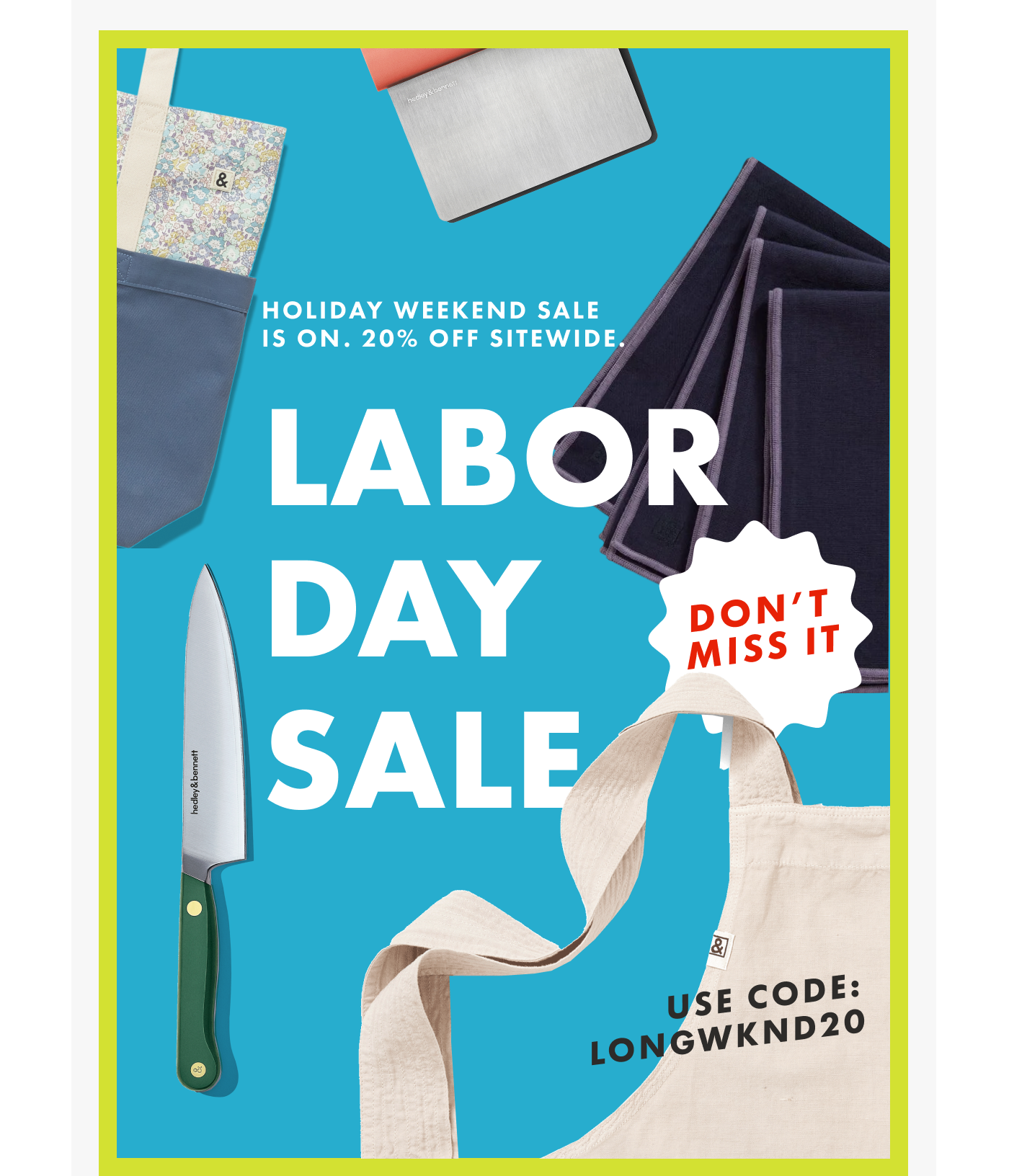 HOLIDAY WEEKEND SALE IS ON. 20% OFF SITEWIDE. | LABOR DAY SALE | DON'T MISS IT