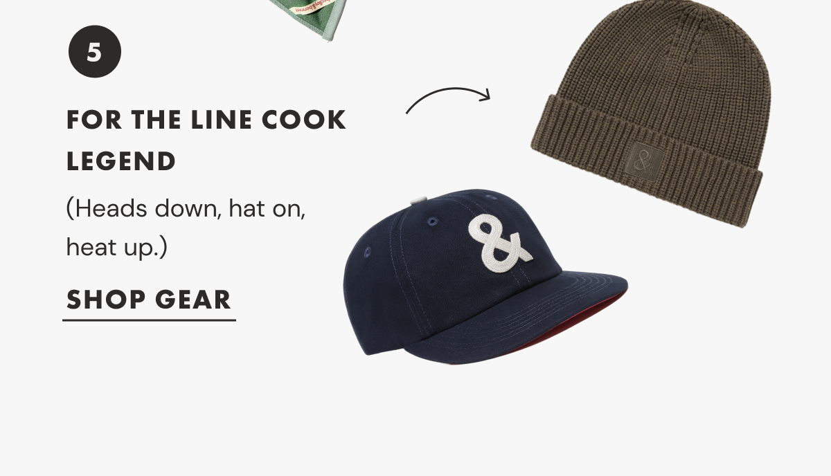  FOR THE LINE COOK LEGEND | SHOP GEAR