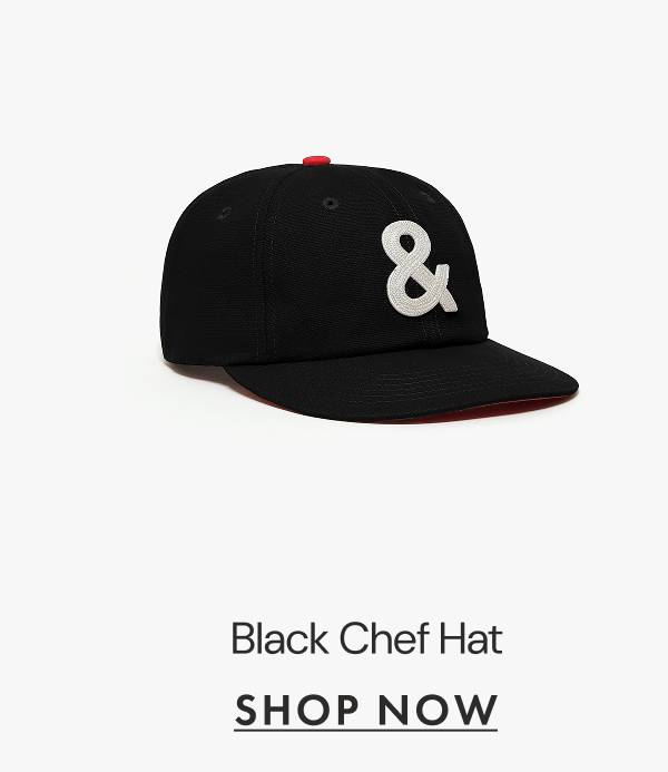 Black Chef Hat | SHOP NOW