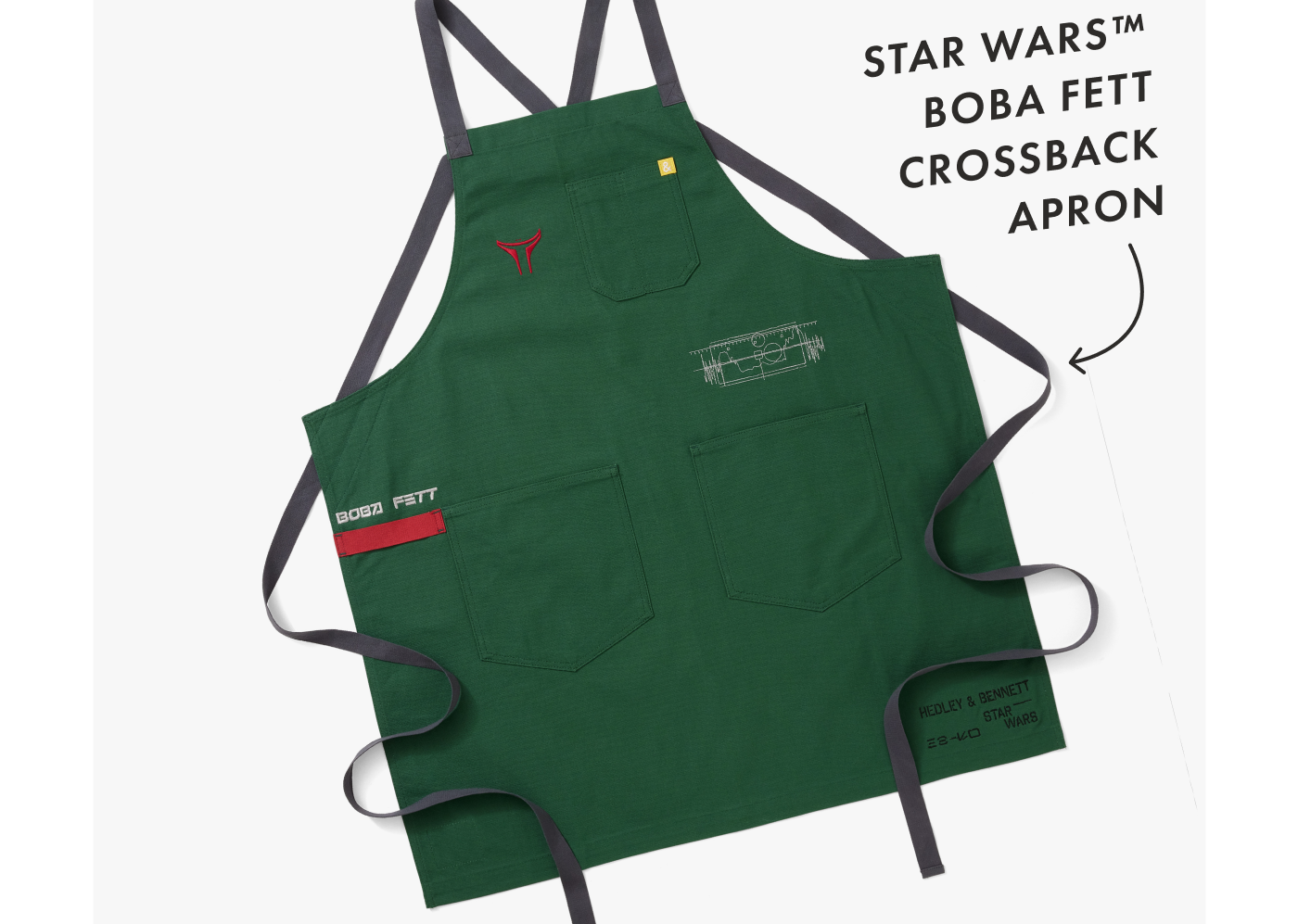 STAR WARS™ Boba Fett Crossback Apron