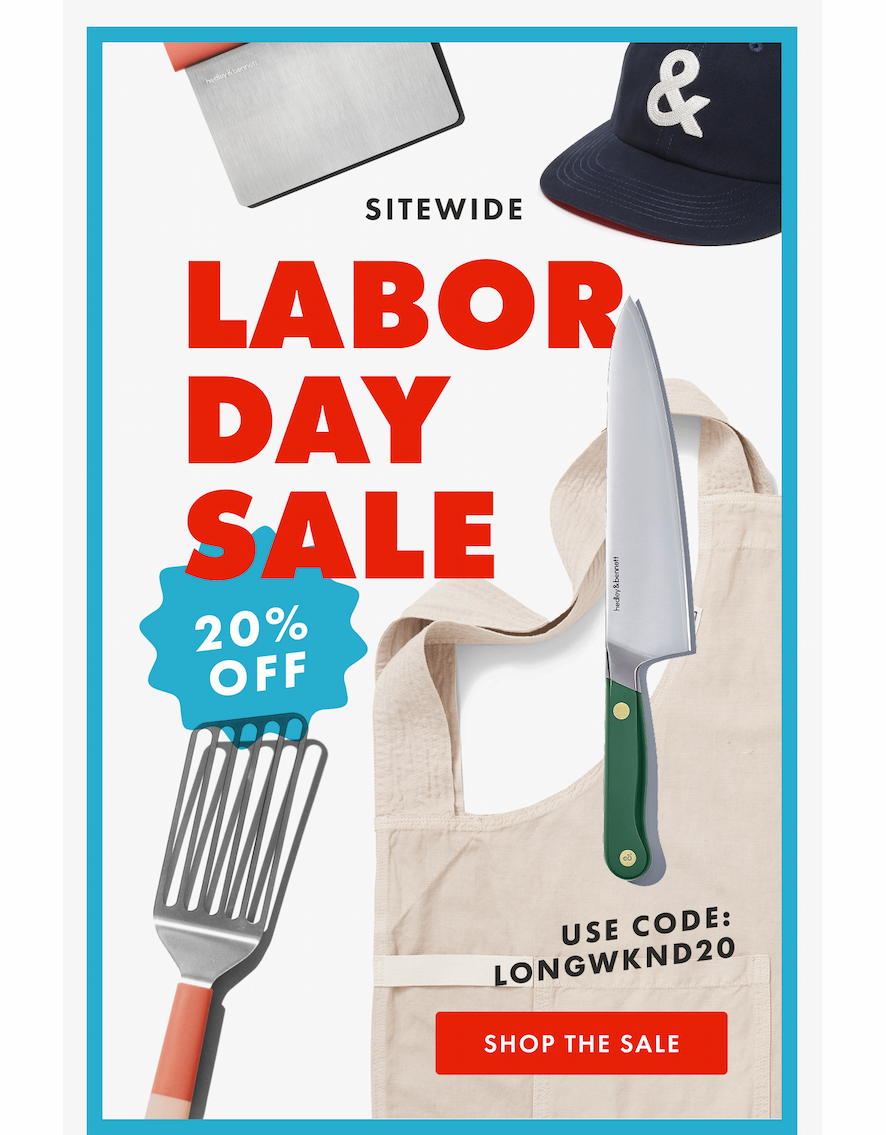 LABOR DAY SALE | 20% OFF | USE CODE: LONGWKND20 | SHOP THE SALE