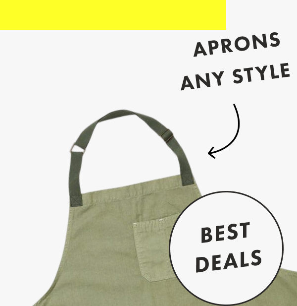 APRONS ANY STYLE