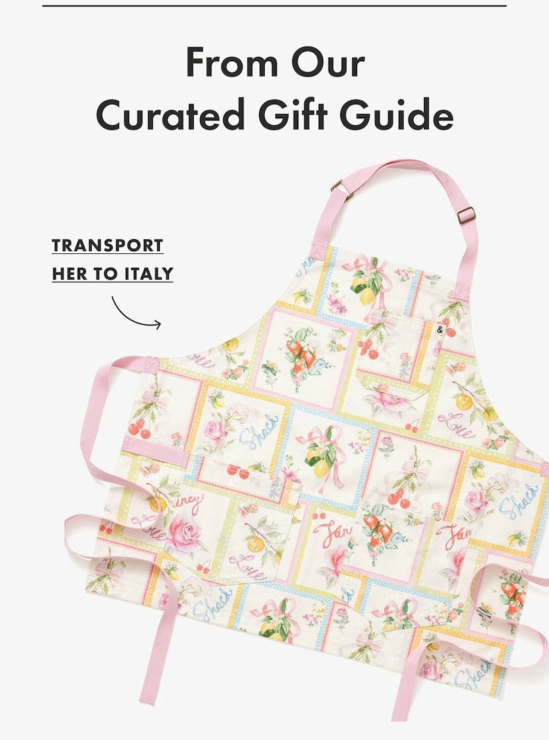 From Our Curated Gift Guide | TRANSPORT HER TO ITALY