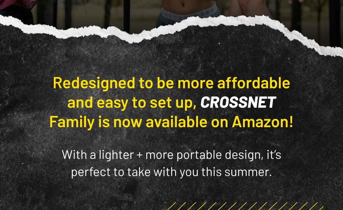 Redesigned to be more affordable and easy to set up, CROSSNET Family is now available on Amazon!