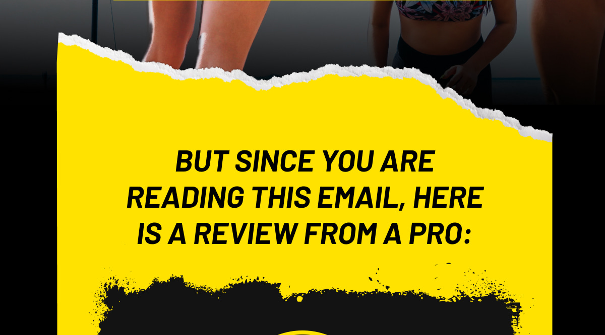 But since you are reading this email, here is a review from a pro: