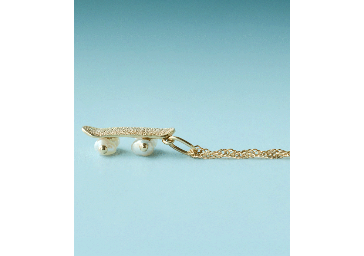 Tiniest Skateboard Charm