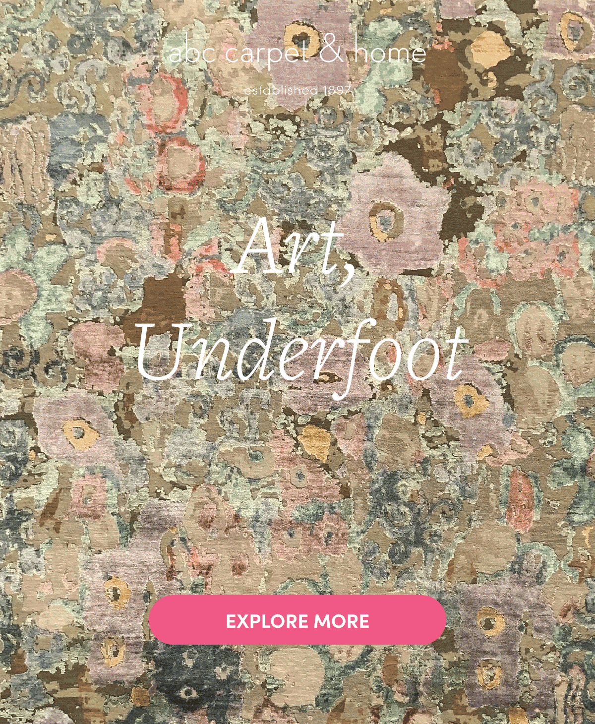 Art, Underfoot with Our New Rug Collection