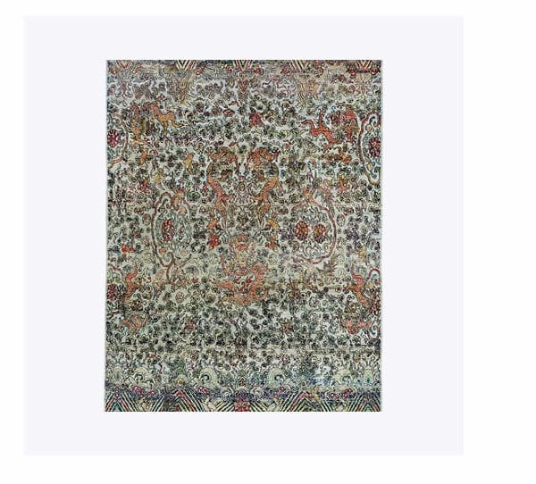 Grey Alchemy Transitional Silk Rug - 8'10" x 12'7"