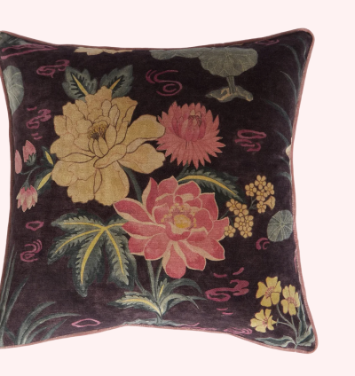Liberty London Lotus Garden Pillow