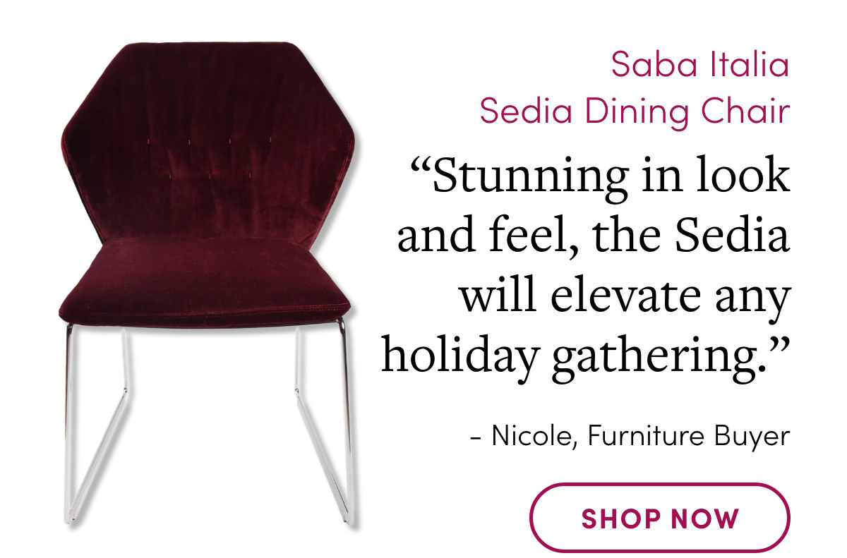 Saba Italia Sedia Dining Chair
