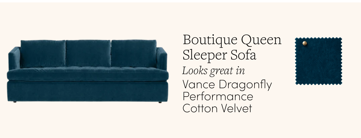Boutique Queen Sleeper Sofa
