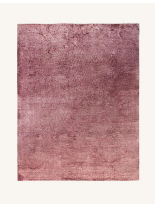 Light Pink Samsara Wool Rug - 8'1" x 10'2"