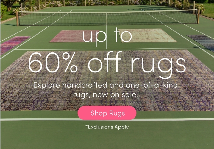 up to 60% off rugs