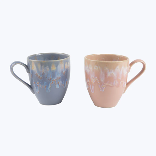 abc x costa nova Taormina Mug - Exclusive Moonstone and Pink