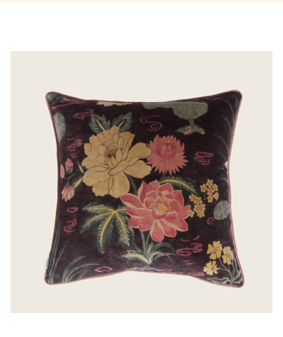 Liberty London Lotus Garden Pillow