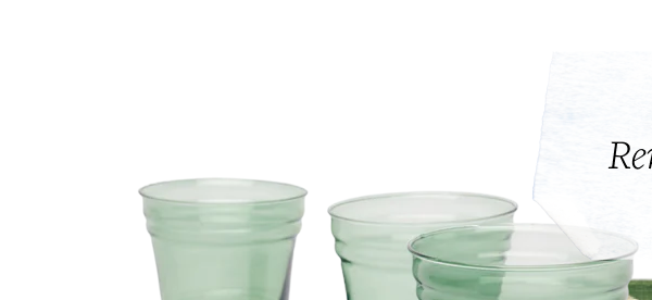 Set of 4 Fantastic-Not-Plastic Tall Glass