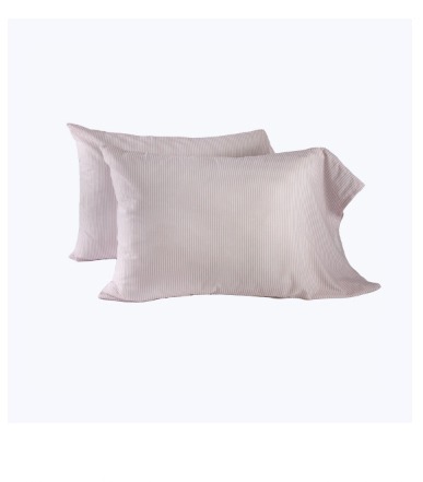 Blossom Stripe Voile Pillowcase Pair