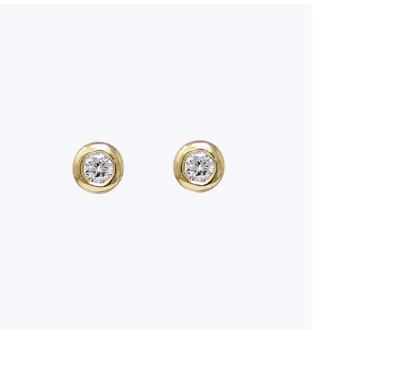 Cleo Round Diamond Earrings