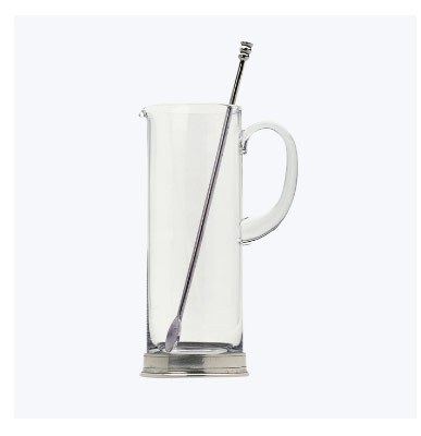 martini pitcher + cocktail stirrer set