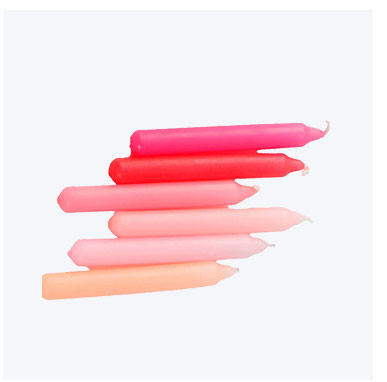 Dip Dye Konfetti Candles