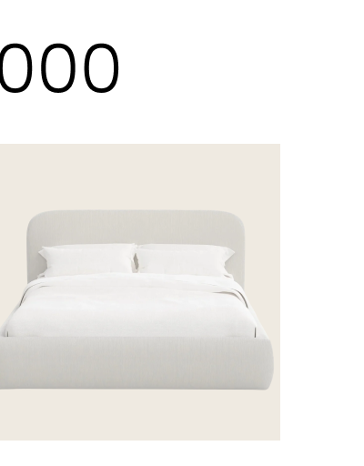Emme Platform Bed