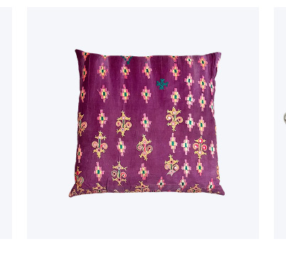 Vintage Banjara Embroidered Pillow