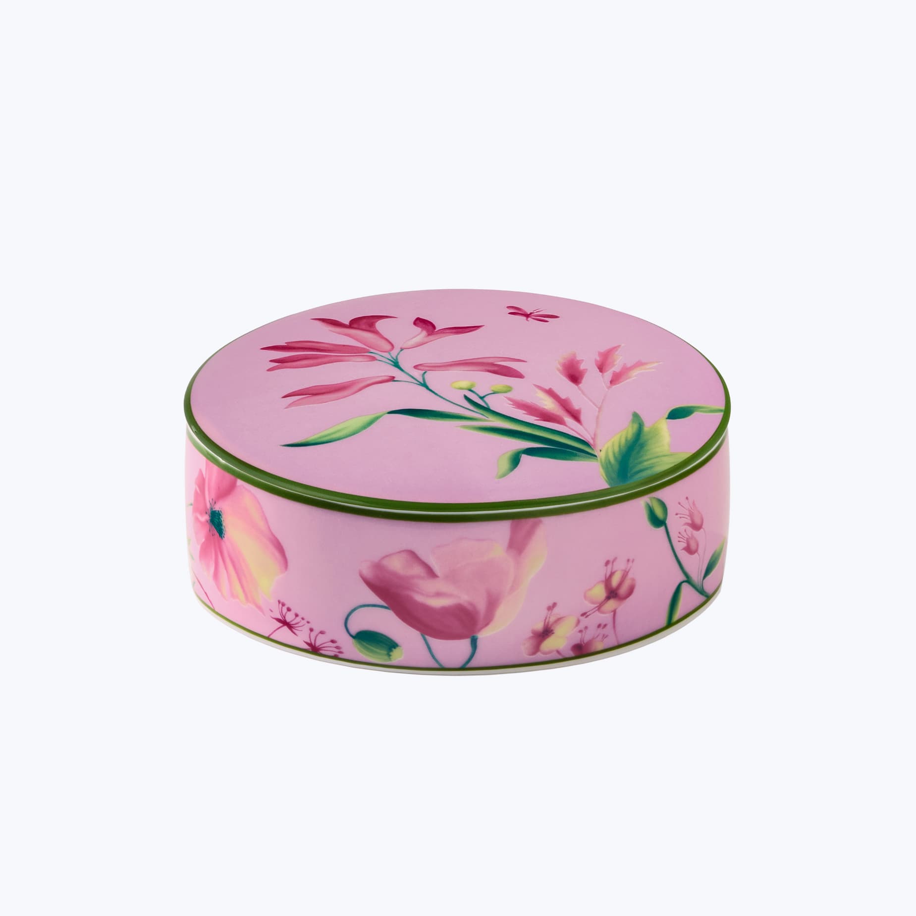 Florenza Round Box with Cover