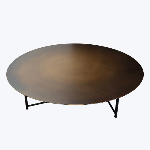 Flatiron Brass Criss Cross Coffee Table