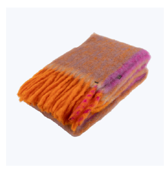Mohair Twist Frame Throw