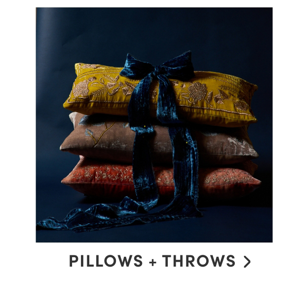Shop Pillows + Throws