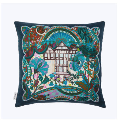 The Liberty Stage Pillow, Teal