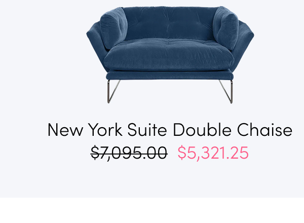 New York Suite Double Chaise