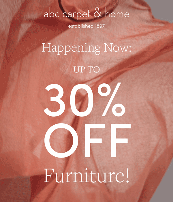 Shop Up to 30% Off Furniture - Memorial Day Sale