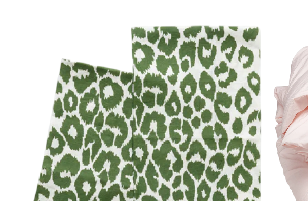 Iconic Leopard Guest Towels - set of 2