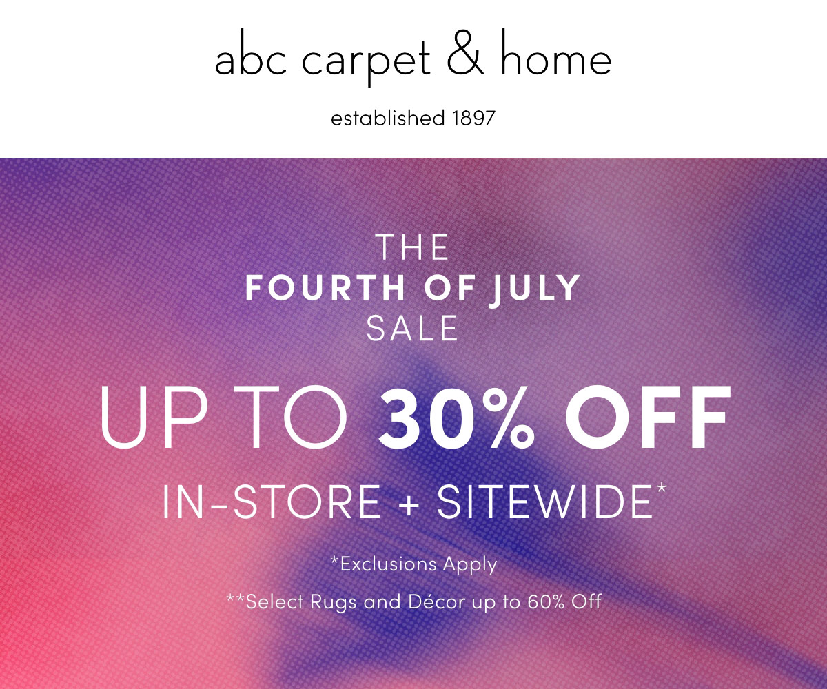 Up to 30% off th fourth of july sale