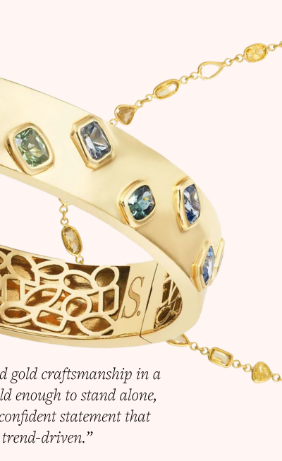 Fancy Color Diamonds Demi Inline Necklace