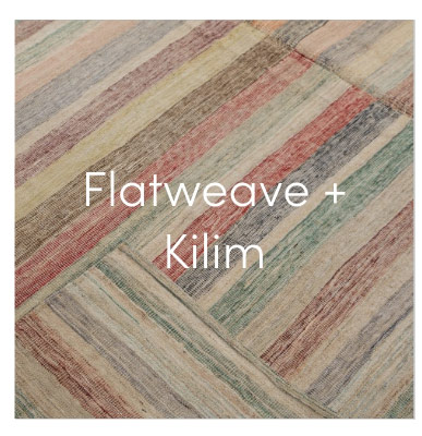 Flateweave + Kilim