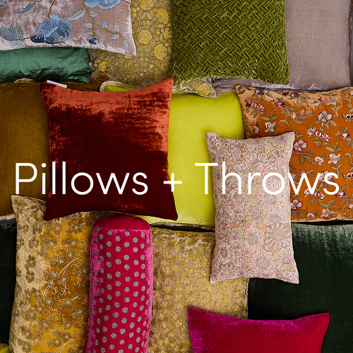 Shop Pillows + Throws on Sale
