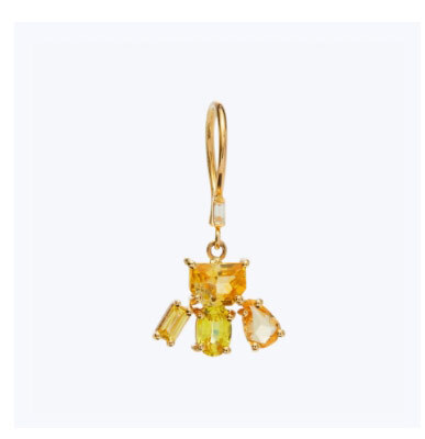feliz sapphire drop earrings
