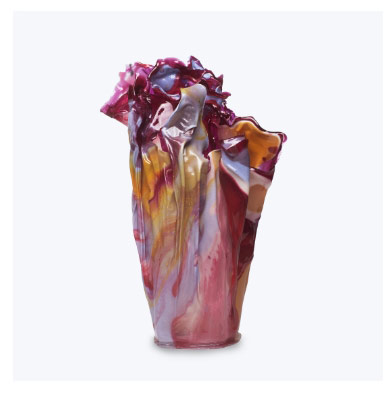 Spring Garden Bioplastic Vessel - Caroline Zimbalist