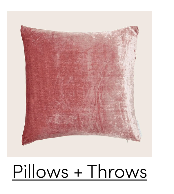 Shop Pillows + Throws on Sale