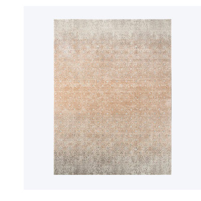 Copper Transitional Silk Wool Blend Rug - 10' x 13'10"