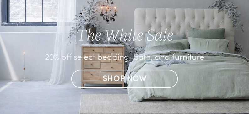 Shop The White Sale