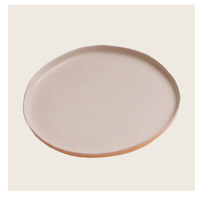 Freakleesh Tricolor Breakfast Plate - Pink Lilac Orange