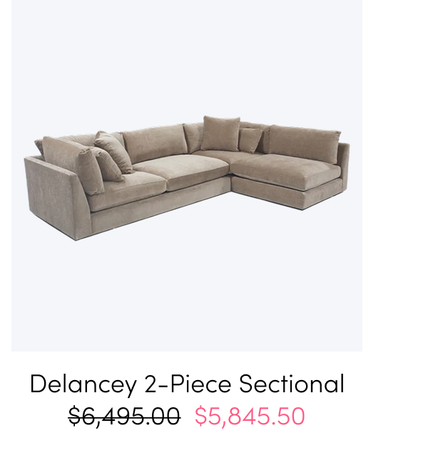 Delancey 2-Piece Sectional