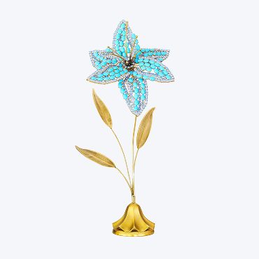 Blue tiger Lily Specimen