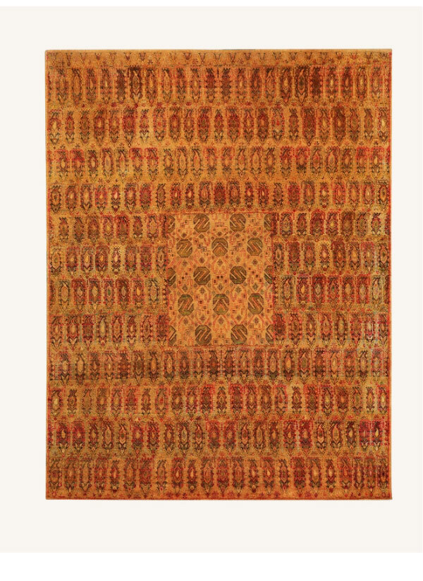 Dark Grey Overdyed Wool Rug